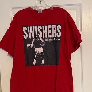 SPICE ADAMS Red Swishers Graphic Tee